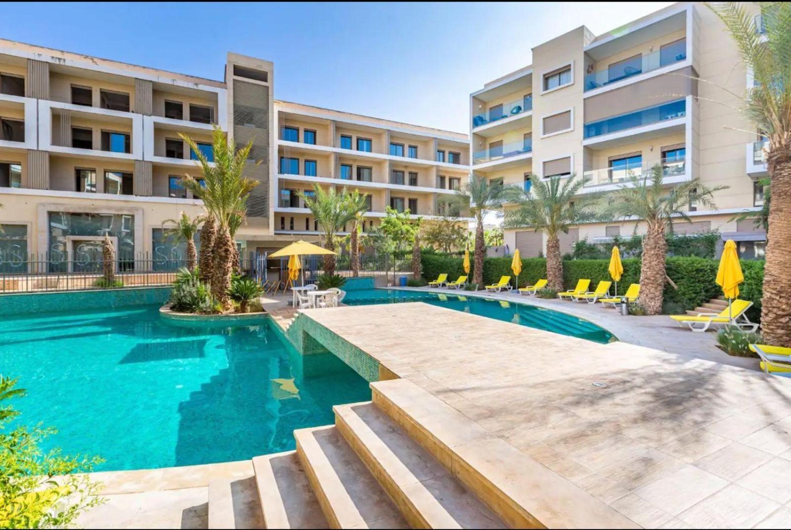 Appartement Luxueux Avec Piscine 10 Minutes Du Centre Ville Marrakesh Eksteriør bilde