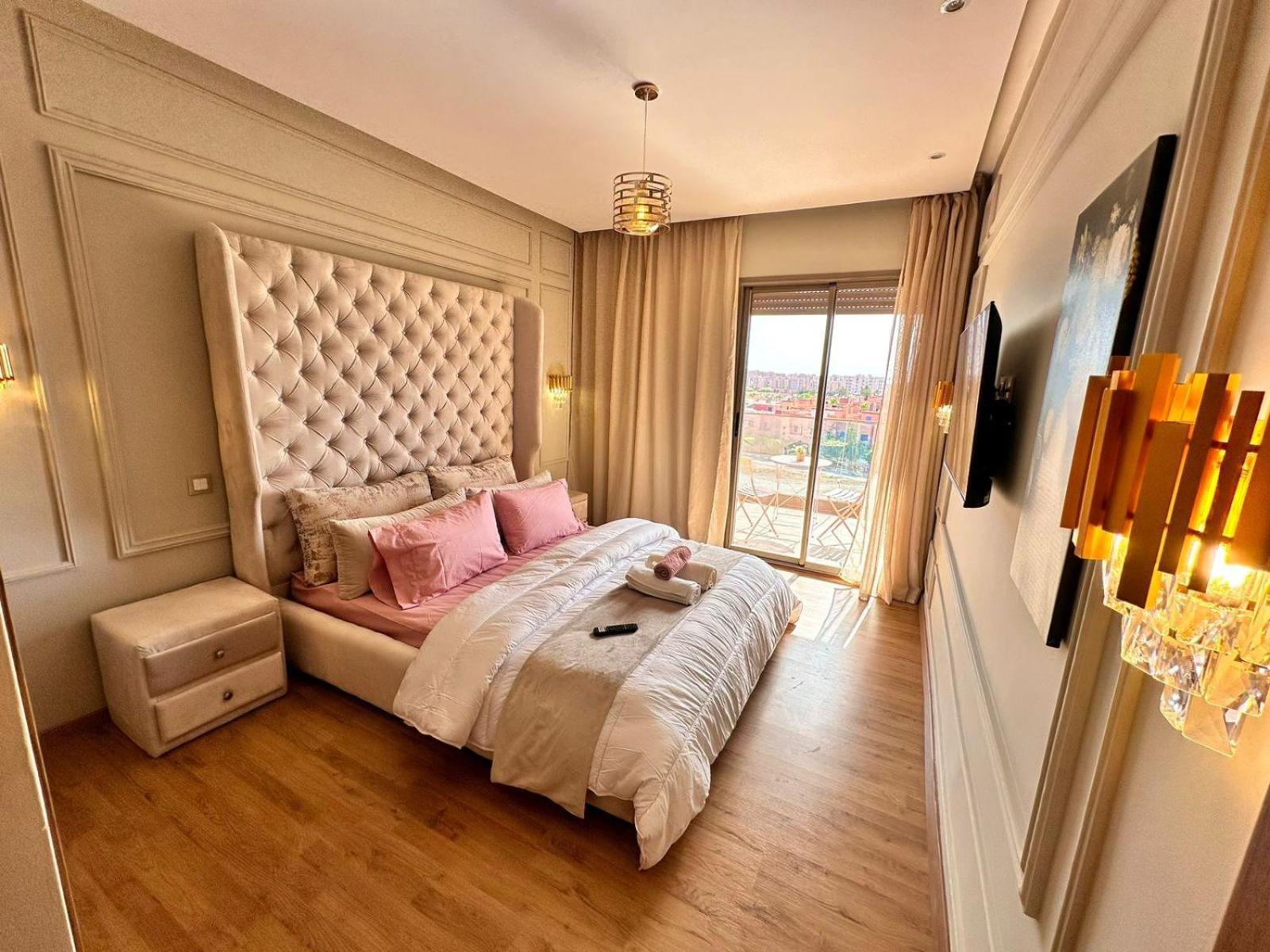 Appartement Luxueux Avec Piscine 10 Minutes Du Centre Ville Marrakesh Eksteriør bilde