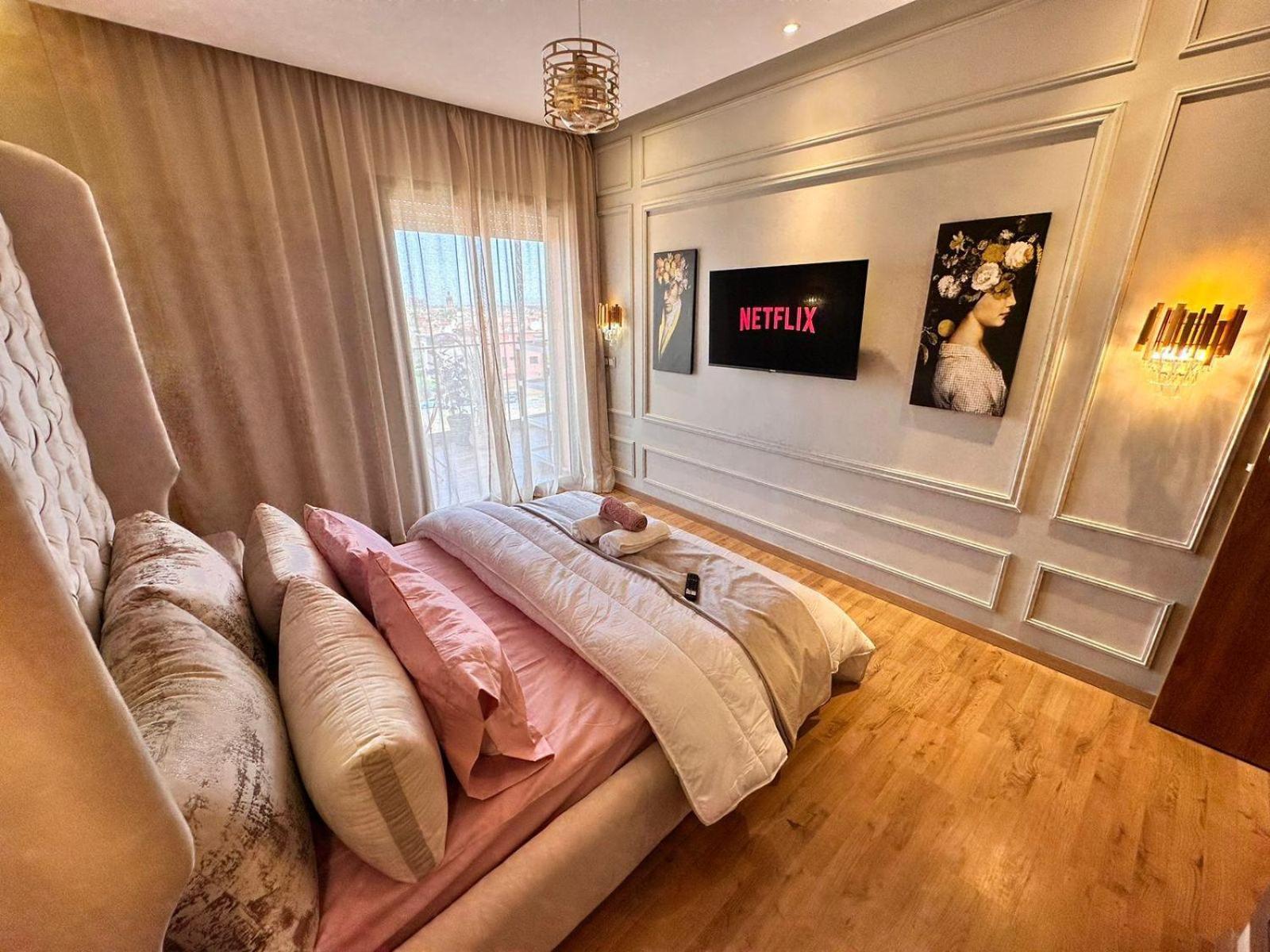 Appartement Luxueux Avec Piscine 10 Minutes Du Centre Ville Marrakesh Eksteriør bilde