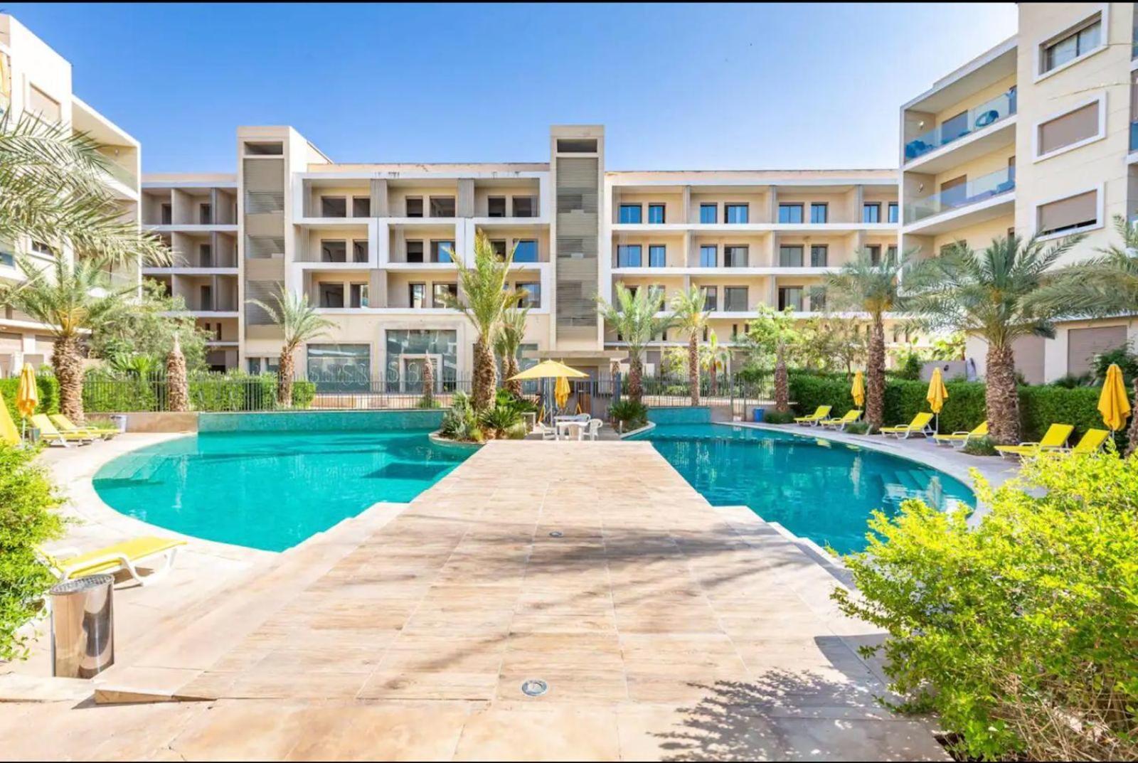Appartement Luxueux Avec Piscine 10 Minutes Du Centre Ville Marrakesh Eksteriør bilde