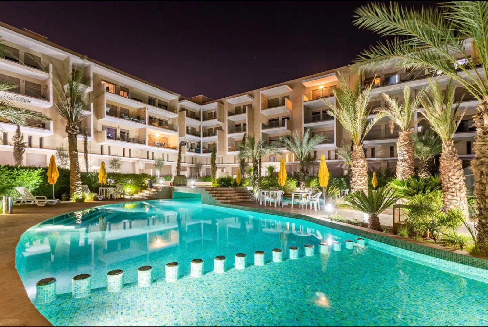 Appartement Luxueux Avec Piscine 10 Minutes Du Centre Ville Marrakesh Eksteriør bilde