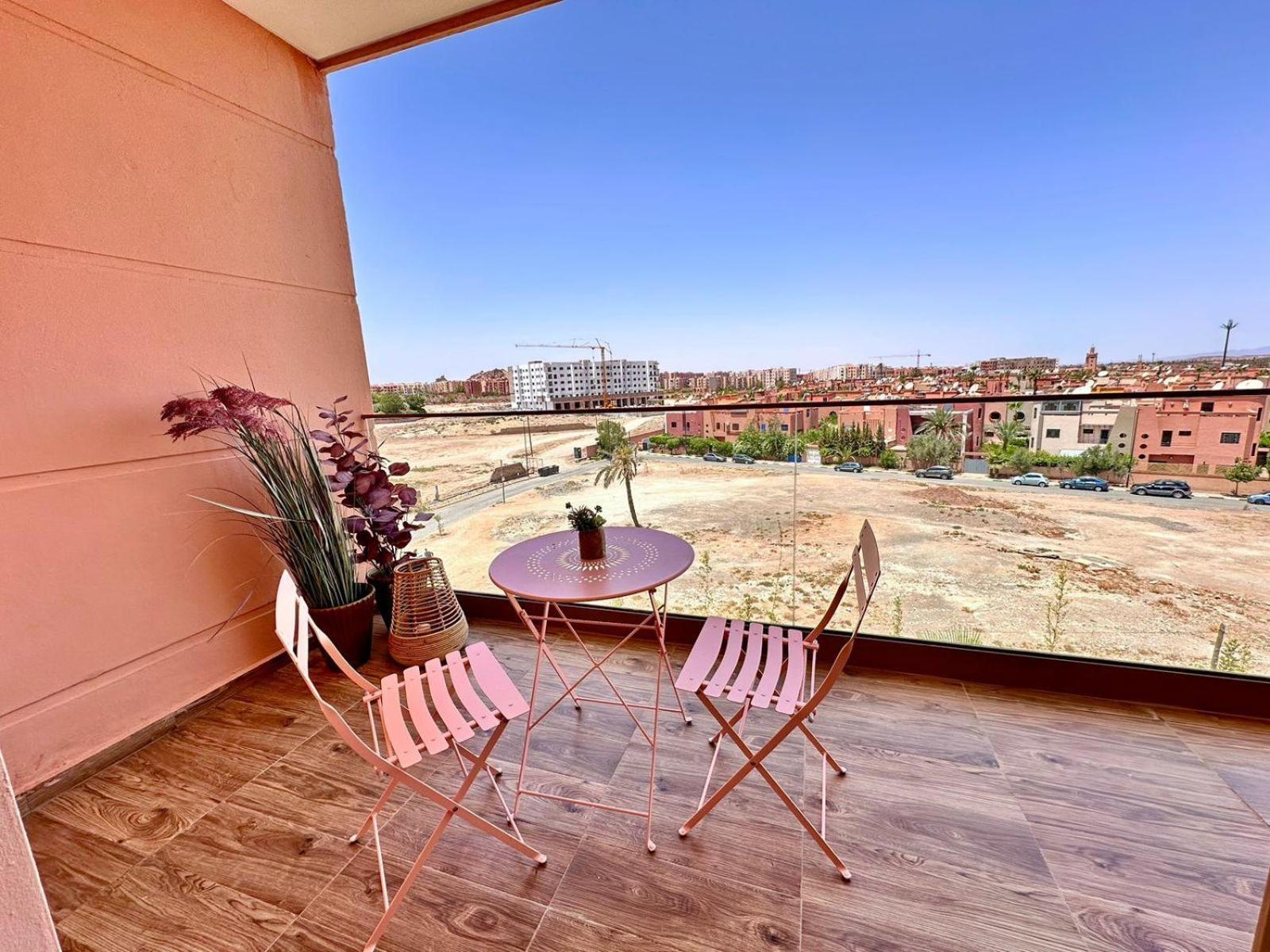Appartement Luxueux Avec Piscine 10 Minutes Du Centre Ville Marrakesh Eksteriør bilde